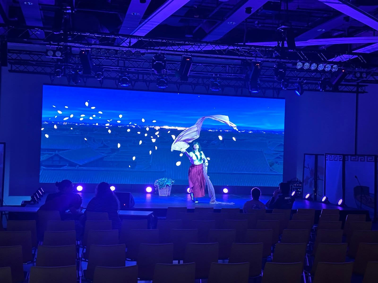 Stage performance at Advík 2026